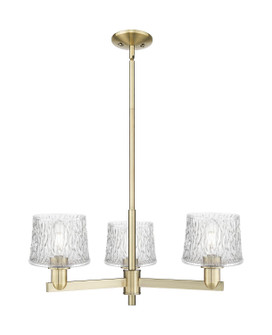 Arcadia Three Light Pendant in Antique Brass (405|716-3CR-AB-G402)