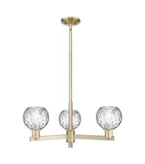 Arcadia Three Light Pendant in Antique Brass (405|716-3CR-AB-G1215-6)