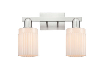 Arcadia Two Light Bath Vanity in Brushed Satin Nickel (405|716-2W-SN-G341)