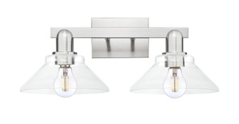 Arcadia Two Light Bath Vanity in Brushed Satin Nickel (405|716-2W-SN-G132)