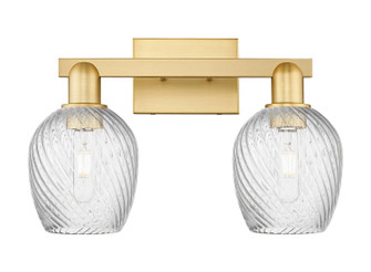 Arcadia Two Light Bath Vanity in Satin Gold (405|716-2W-SG-G292)