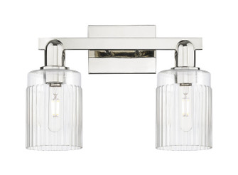 Arcadia Two Light Bath Vanity in Polished Nickel (405|716-2W-PN-G342)