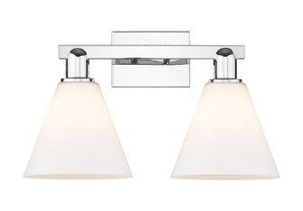 Arcadia Two Light Bath Vanity in Polished Chrome (405|716-2W-PC-GBC-81)
