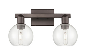 Arcadia Two Light Bath Vanity in Oil Rubbed Bronze (405|716-2W-OB-G122-6)
