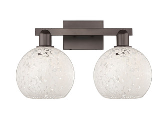 Arcadia Two Light Bath Vanity in Oil Rubbed Bronze (405|716-2W-OB-G1216-8WM)