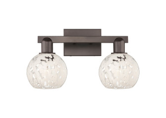 Arcadia Two Light Bath Vanity in Oil Rubbed Bronze (405|716-2W-OB-G1216-6WM)