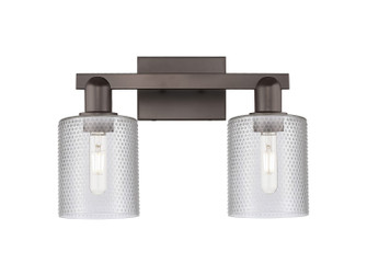 Arcadia Two Light Bath Vanity in Oil Rubbed Bronze (405|716-2W-OB-G112)