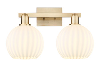 Arcadia Two Light Bath Vanity in Champagne Bronze (405|716-2W-CB-G1217-8WV)