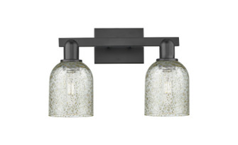 Arcadia Two Light Bath Vanity in Matte Black (405|716-2W-BK-G259)