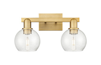 Arcadia Two Light Bath Vanity in Brushed Brass (405|716-2W-BB-G124-6)