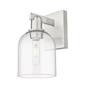 Arcadia One Light Wall Sconce in Brushed Satin Nickel (405|716-1W-SN-G558-6CL)