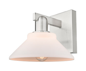 Arcadia One Light Wall Sconce in Brushed Satin Nickel (405|716-1W-SN-G131)