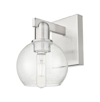 Arcadia One Light Wall Sconce in Brushed Satin Nickel (405|716-1W-SN-G124-6)
