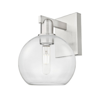 Arcadia One Light Wall Sconce in Brushed Satin Nickel (405|716-1W-SN-G122-8)