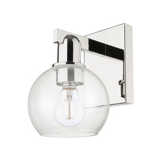 Arcadia One Light Wall Sconce in Polished Nickel (405|716-1W-PN-G124-6)