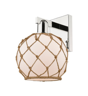 Arcadia One Light Wall Sconce in Polished Nickel (405|716-1W-PN-G121-8RB)