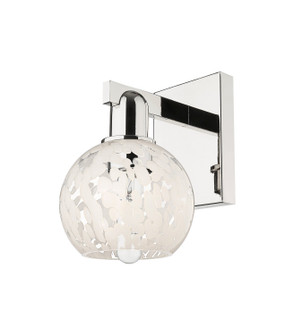 Arcadia One Light Wall Sconce in Polished Nickel (405|716-1W-PN-G1216-6WM)