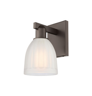 Arcadia One Light Wall Sconce in Oil Rubbed Bronze (405|716-1W-OB-G441)