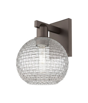 Arcadia One Light Wall Sconce in Oil Rubbed Bronze (405|716-1W-OB-G122C-8CL)