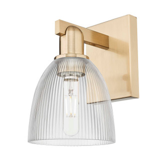 Arcadia One Light Wall Sconce in Champagne Bronze (405|716-1W-CB-G382)
