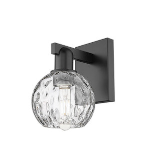 Arcadia One Light Wall Sconce in Matte Black (405|716-1W-BK-G1215-6)