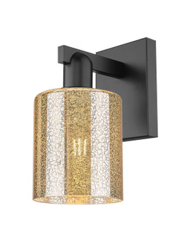 Arcadia One Light Wall Sconce in Matte Black (405|716-1W-BK-G116)