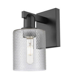 Arcadia One Light Wall Sconce in Matte Black (405|716-1W-BK-G112)
