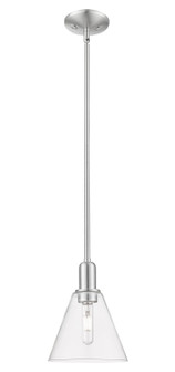 Arcadia One Light Mini Pendant in Brushed Satin Nickel (405|716-1S-SN-GBC-82)