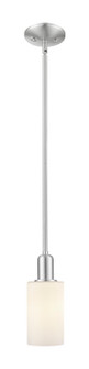 Arcadia One Light Mini Pendant in Brushed Satin Nickel (405|716-1S-SN-G801)