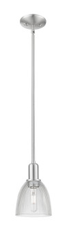 Arcadia One Light Mini Pendant in Brushed Satin Nickel (405|716-1S-SN-G382)
