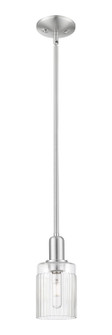 Arcadia One Light Mini Pendant in Brushed Satin Nickel (405|716-1S-SN-G342)