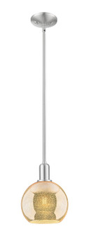 Arcadia One Light Mini Pendant in Brushed Satin Nickel (405|716-1S-SN-G128-8)