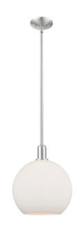 Arcadia One Light Mini Pendant in Brushed Satin Nickel (405|716-1S-SN-G121-12)