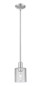 Arcadia One Light Mini Pendant in Brushed Satin Nickel (405|716-1S-SN-G112)