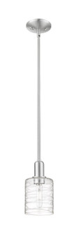 Arcadia One Light Mini Pendant in Brushed Satin Nickel (405|716-1S-SN-G1113)