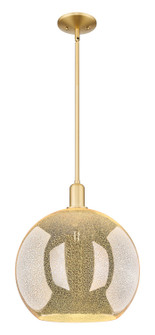 Arcadia One Light Mini Pendant in Satin Gold (405|716-1S-SG-G128-14)