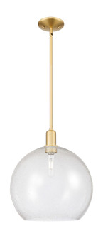 Arcadia One Light Mini Pendant in Satin Gold (405|716-1S-SG-G124-14)