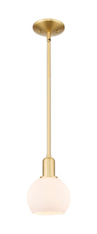 Arcadia One Light Mini Pendant in Satin Gold (405|716-1S-SG-G121-6)