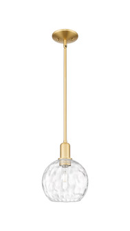 Arcadia One Light Mini Pendant in Satin Gold (405|716-1S-SG-G1215-8)