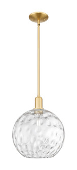Arcadia One Light Mini Pendant in Satin Gold (405|716-1S-SG-G1215-12)