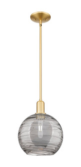 Arcadia One Light Mini Pendant in Satin Gold (405|716-1S-SG-G1213-10SM)
