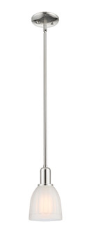 Arcadia One Light Mini Pendant in Polished Nickel (405|716-1S-PN-G441)