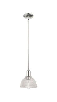 Arcadia One Light Mini Pendant in Polished Nickel (405|716-1S-PN-G422)