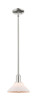 Arcadia One Light Mini Pendant in Polished Nickel (405|716-1S-PN-G131)