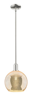 Arcadia One Light Mini Pendant in Polished Nickel (405|716-1S-PN-G128-10)