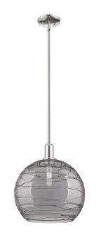 Arcadia One Light Mini Pendant in Polished Nickel (405|716-1S-PN-G1213-14SM)