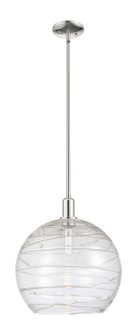 Arcadia One Light Mini Pendant in Polished Nickel (405|716-1S-PN-G1213-14CL)