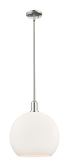 Arcadia One Light Mini Pendant in Polished Nickel (405|716-1S-PN-G121-14)