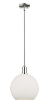 Arcadia One Light Mini Pendant in Polished Nickel (405|716-1S-PN-G121-12)