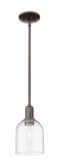Arcadia One Light Mini Pendant in Oil Rubbed Bronze (405|716-1S-OB-G558-6CL)